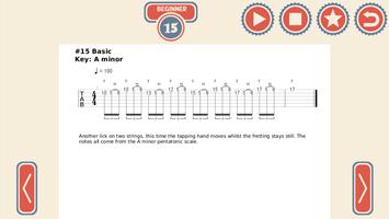Learn Tapping for Guitar captura de pantalla 1