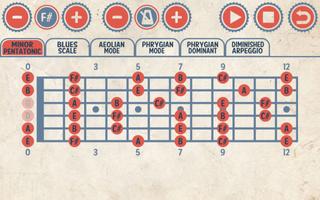 Metal Guitar Jam Tracks capture d'écran 3