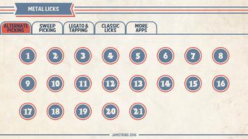 Poster 85 Metal Guitar Licks