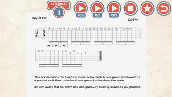 85 Metal Guitar Licks تصوير الشاشة 1