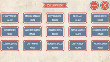 Rock Guitar Jam Tracks ポスター