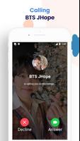 BTS JHope - Fake Call & Chat 截图 2