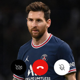 Leo Messi - Faux appel et chat icône