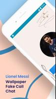 Leo Messi - Faux appel et chat Affiche