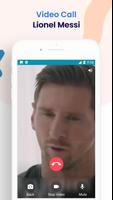 Leo Messi - Faux appel et chat capture d'écran 3