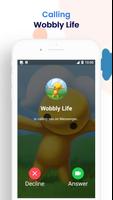 Wobbly Life - Fake Call & Chat imagem de tela 2