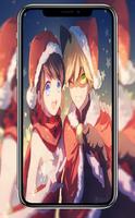 +100000 Christmas Anime Wallpaper-poster