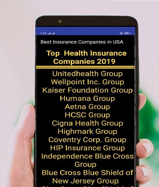 Best Rated Health Insurance Companies >> Best Insurance Companies In Usa 2019 For Android Apk Download Best Rated Health Insurance Companies >> Best Insurance Companies In Usa 2019 For Android Apk Download