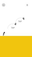 Stickman Race Ninja Jump, Roll And Run to Escape capture d'écran 1