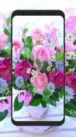 پوستر Romantic Flower Bouquets and Roses