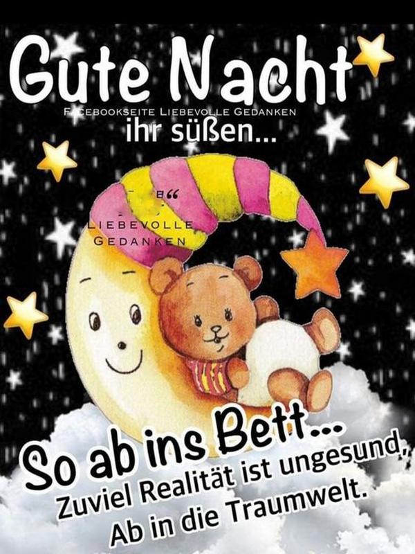 Nacht whatsapp gute sprüche Gute Nacht