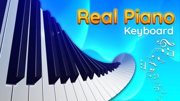 Real Piano Keyboard Music Beat poster