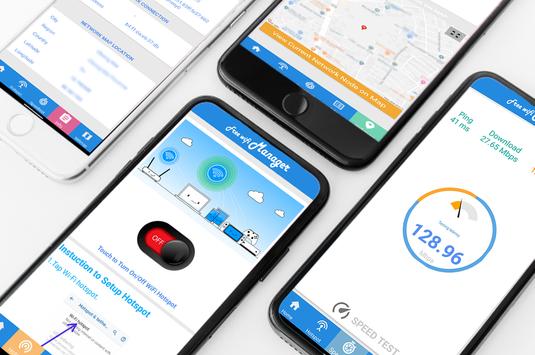 任何地方免费WiFi连接管理器网络地图 截图 2
