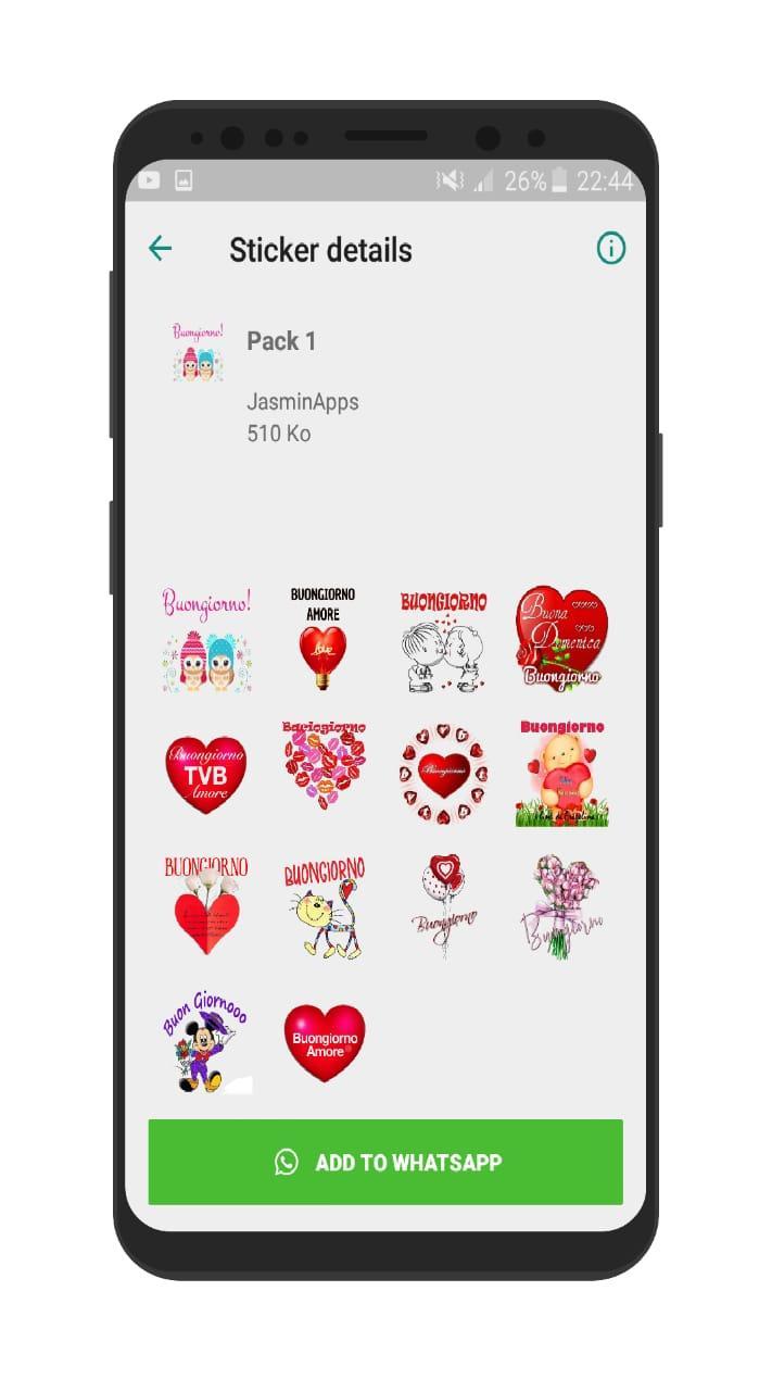 Buongiorno E Buonanotte Stickers For Android Apk Download