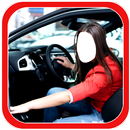 Women With Car Photo Frames APK