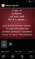 Gayatri Mantra Affiche