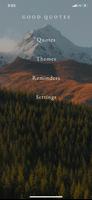 Good Quotes Affiche