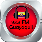 Radio 93.3 Guayaquil 93.3 Fm Radio ไอคอน