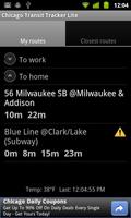Chicago Transit Tracker Lite โปสเตอร์