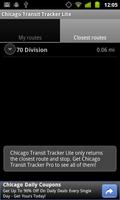 Chicago Transit Tracker Lite ảnh chụp màn hình 2