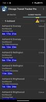 Chicago Transit Tracker Lite imagem de tela 2