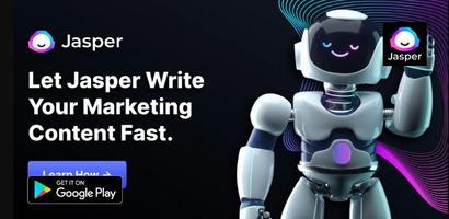 Poster Jasper AI Writing Helper