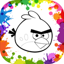 APK Coloring Bird Fire