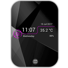 EZ Digital Clock LiveWallPaper icône
