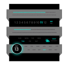 APK Numeric Live Clock WallPaper