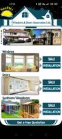 SunFlex - Windows & Doors الملصق