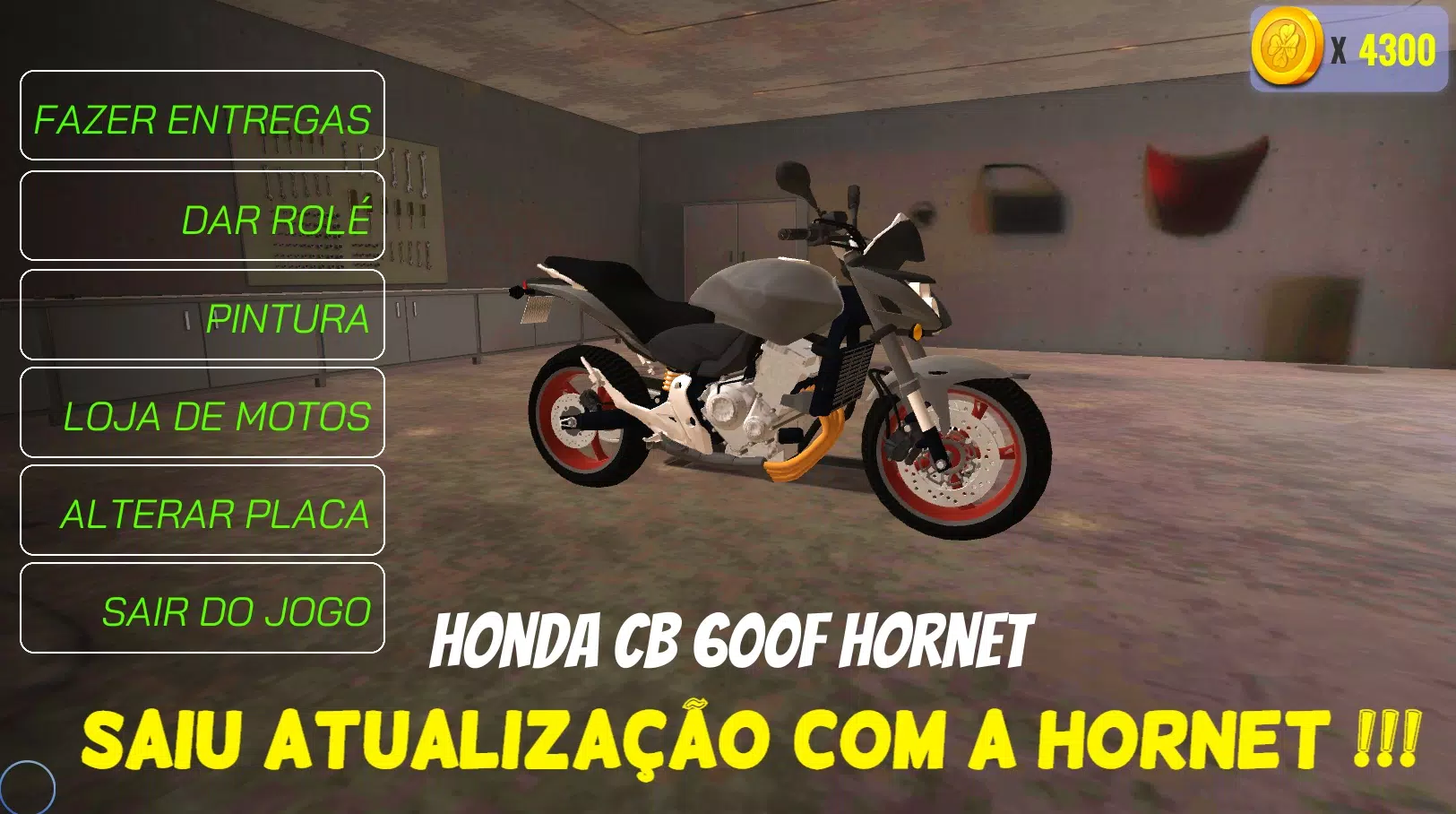 JOGO MOTOS BRASIL ♤ TRABALHANDO DE ENTREGADOR COM A BIZ ♤ 