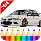 Japanese Cars Coloring Adult  2019