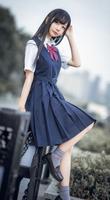 Japanese School Girl Wallpaper imagem de tela 3