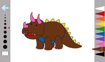 Dinosaur Coloring Book : free dino paint games screenshot 3