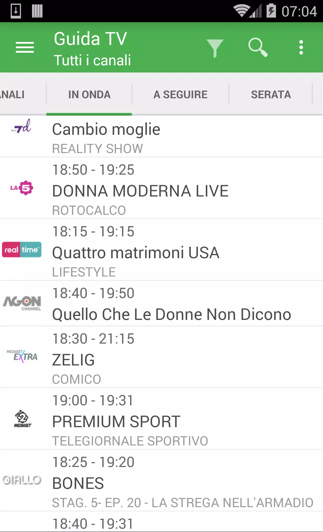 TV Guide Italy for Android - APK Download