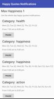3 Schermata Happy Quotes Notifications