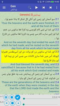 Urdu English Bilingual Audio Holy Bible Offline 海报