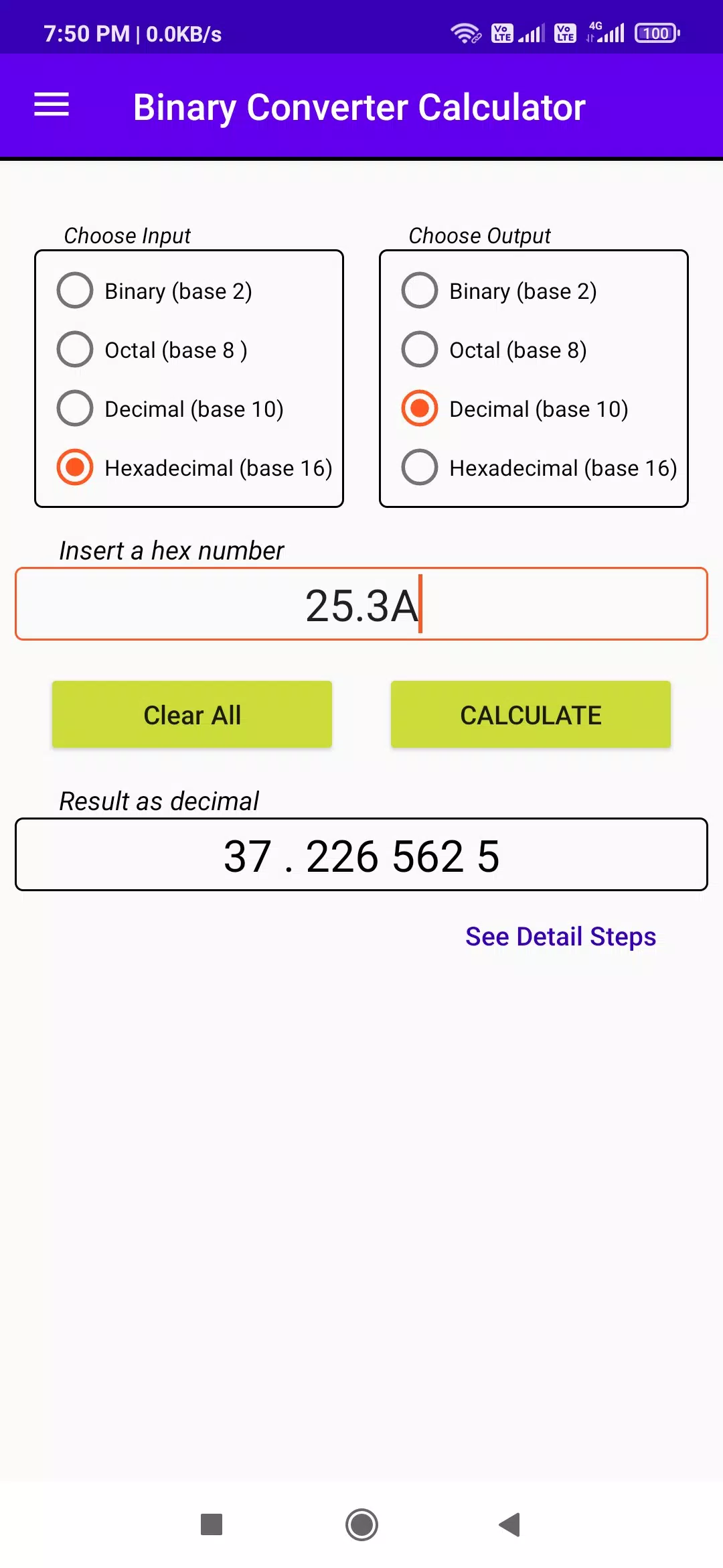 Binary Converter Calculator Wi APK for Android Download