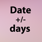 Date Calculator add to or subtract from a date icône