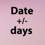 Date Calculator add to or subtract from a date icône