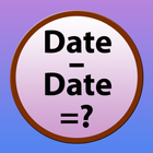 Date Calculator difference between two dates icône