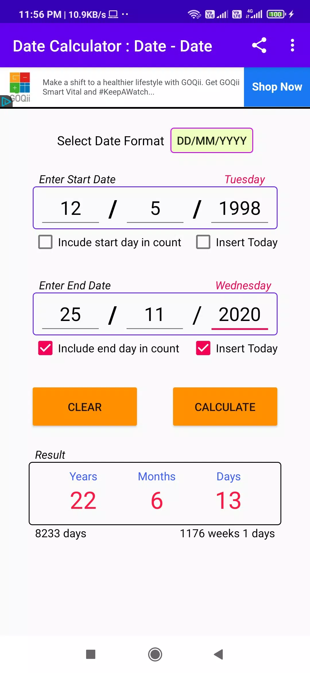 Date Calculator difference between two dates APK for Android Download