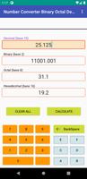 Number Converter Binary Octal Decimal Hex โปสเตอร์