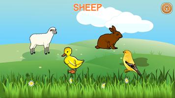 Preschool Animal Quiz Ekran Görüntüsü 2