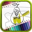 Paint Coloring Fruits: Preschool Games: lol color aplikacja