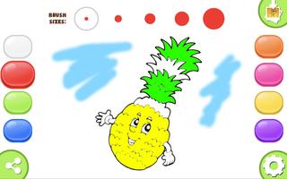 Paint Coloring Fruits: Preschool Games: lol color پوسٹر