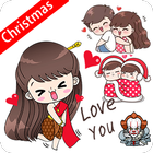 ikon Christmas Stickers 2021: Love (WAStickerApps)