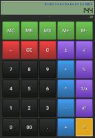 Standard Touch Calculator capture d'écran 1