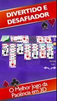 Solitaire 3D imagem de tela 2