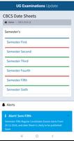 UG Exams Date Sheets capture d'écran 2